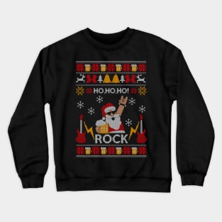 Santa´s Rock Crewneck Sweatshirt